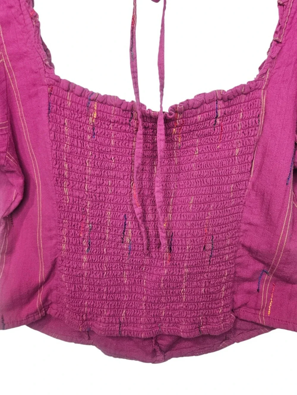 Free People Serotonin Corset Top Pink Size M